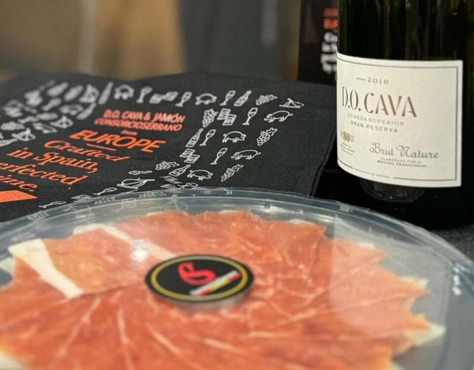 El Consorcio del Jamón Serrano Español arranca su campaña promocional junto a DOP Cava en San Francisco y Nueva York